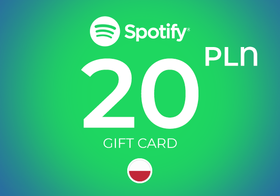 Spotify Gift Card 20 PLN Key - POLAND